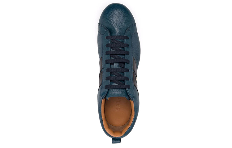 BALLY Low-Top Lace-Up Sneakers 'Blue' 圖 4