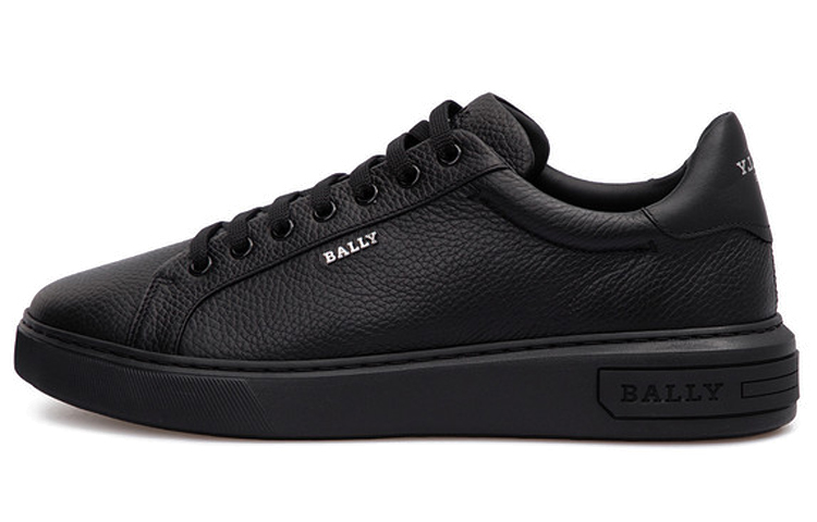 BALLY Low-Top Leather Sneakers 'Black' MSK074VT002