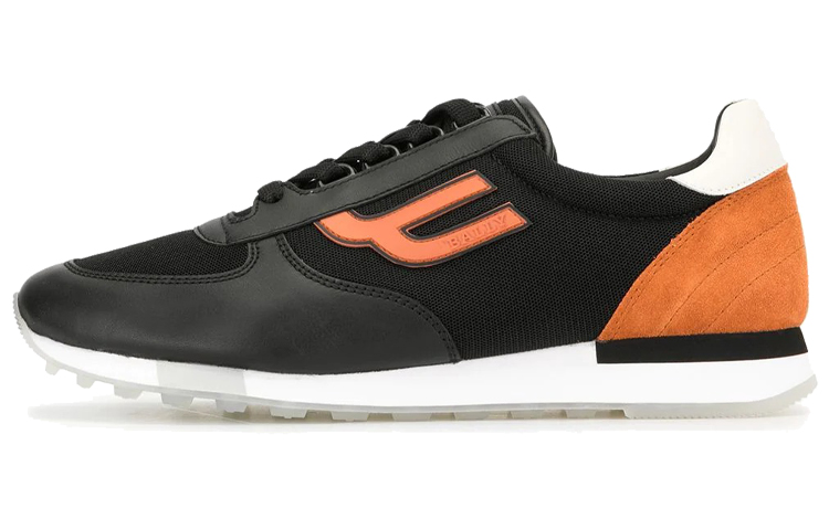 Buy BALLY 低帮跑鞋 '黑色对比细节' 6230997