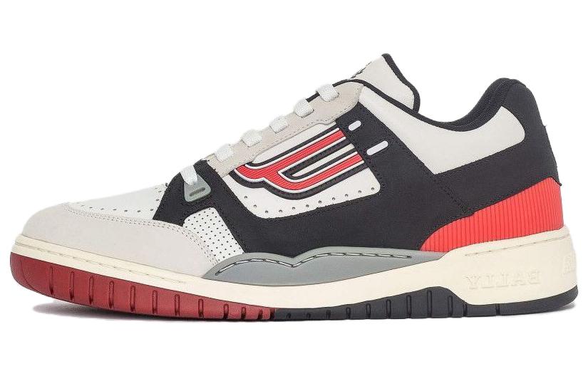 BALLY Low-Top Sneaker 'Black White Grey'