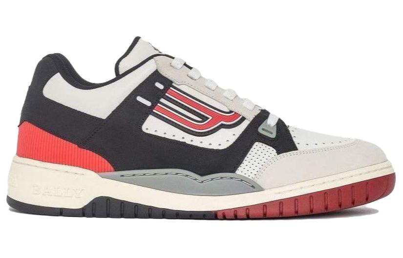 BALLY Low-Top Sneaker 'Black White Grey' 圖 2