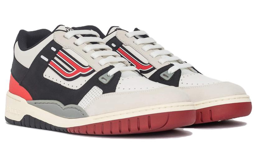 BALLY Low-Top Sneaker 'Black White Grey' 圖 3