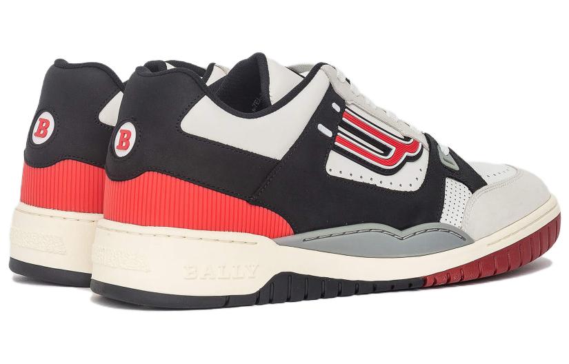 BALLY Low-Top Sneaker 'Black White Grey' 圖 4