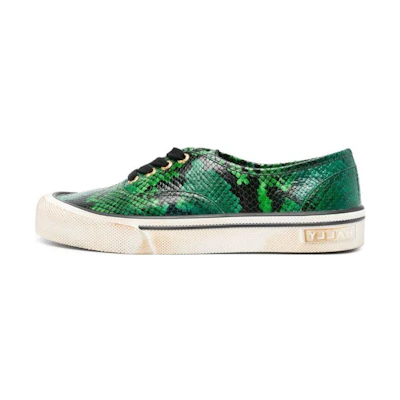 BALLY Low Top Lace-Up 'Dark Green'
