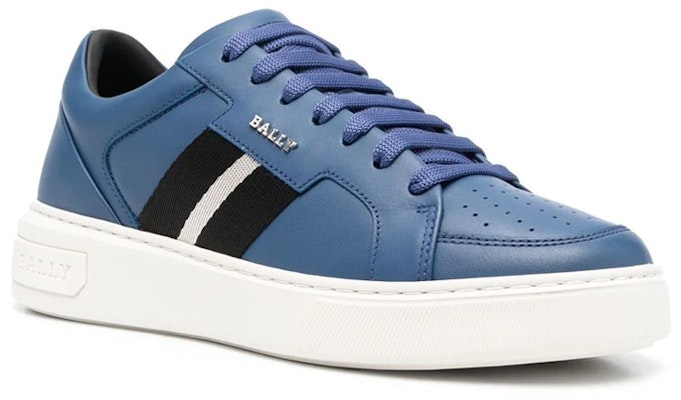 발리 블루 레더 로우탑 스니커즈 (Bally Blue Leather Low-top Sneakers) 6302820 Order 발리 블루 레더 로우탑 스니커즈 (Bally Blue Leather Low-top Sneakers) 6302820
