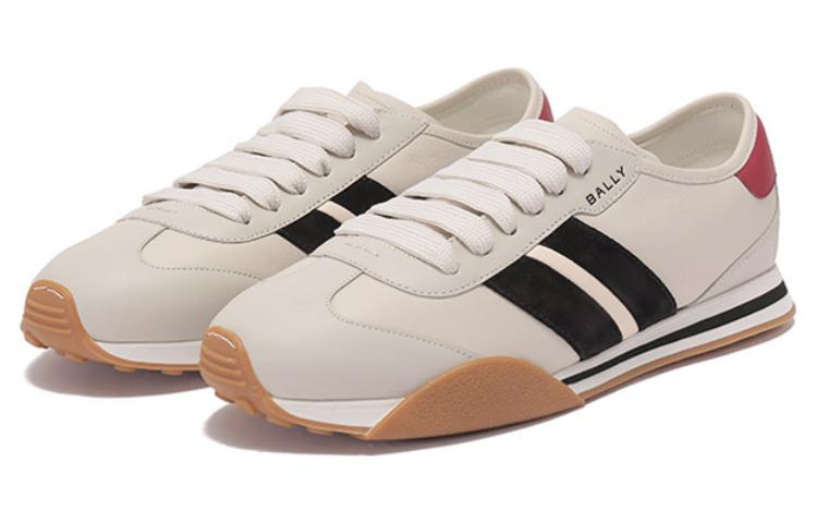 BALLY Low-Top Lifestyle Sneaker 'Grey White' 圖 3