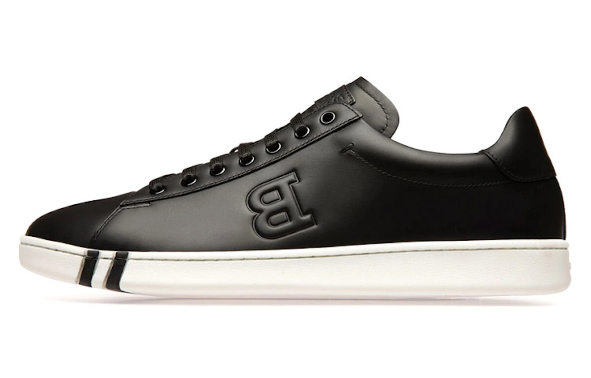 BALLY Low-Top Sneaker 'Black Leather'