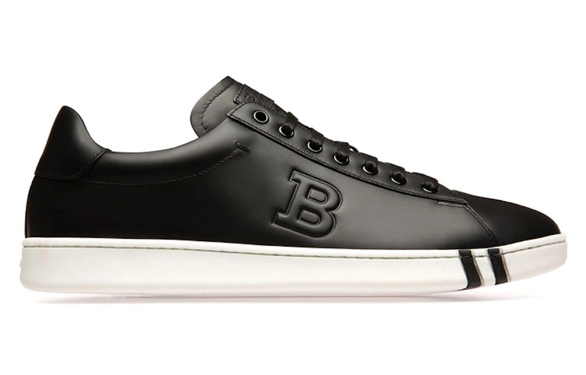 BALLY Low-Top Sneaker 'Black Leather'