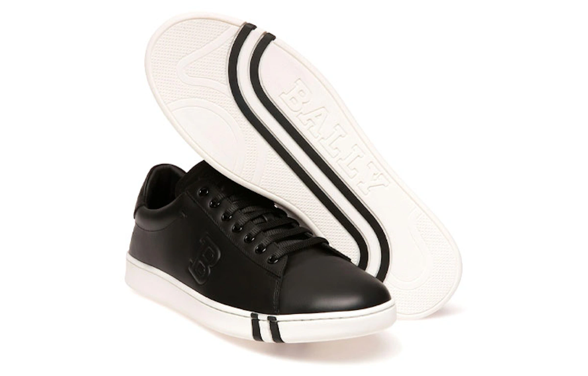 BALLY Low-Top Sneaker 'Black Leather'