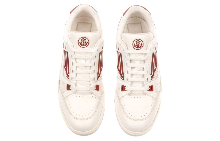 BALLY Low-Top Sneaker 'White Red' 圖 4