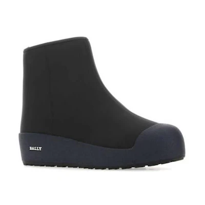 BALLY Maison Margiela Tabi Ankle Boot 'Black Leather Guard'
