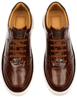 Lookbook BALLY Matteus 防水保暖皮革 低幫休閒板鞋 棕色