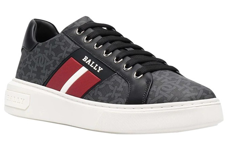 Lookbook 百利 (BALLY) Matye 灰色标志 6300105