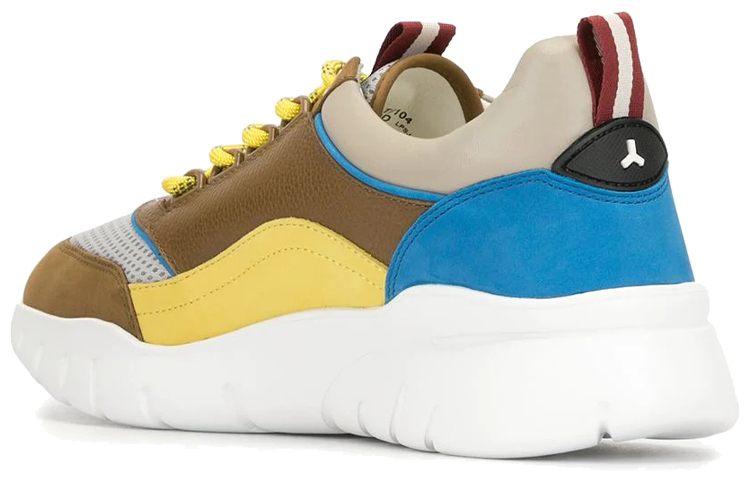 Lookbook BALLY Sepatu Lari Tali Bernapas Mesh 'Khaki' 6231417