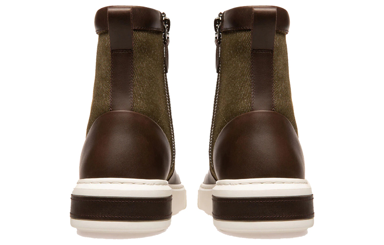 BALLY Mevys Leather Sneaker 'Ebony Brown' 圖 4