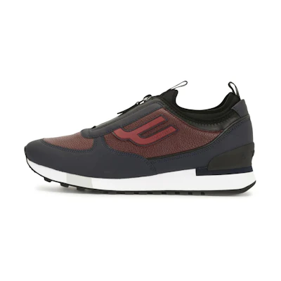 BALLY Multi-Patchwork Sneaker 'Black Brown'