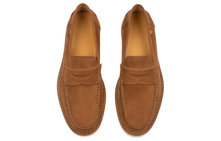 BALLY Noah Loafers 'Brown Suede' 圖 4