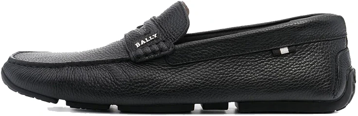 bally-pavel-pebbled-leather-loafers-casual-shoes-black-6234457