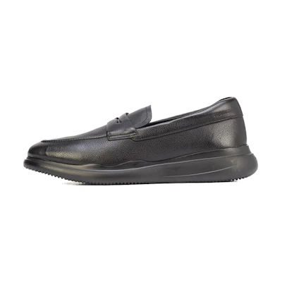 BALLY Platform Leather Loafers 'Black'