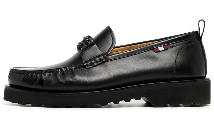 BALLY Platform Loafer 'Black Leather' 6239808