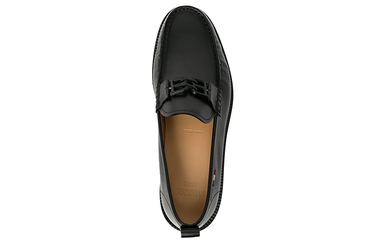 Shop BALLY Platform Loafer 'Kulit Hitam' 6239808