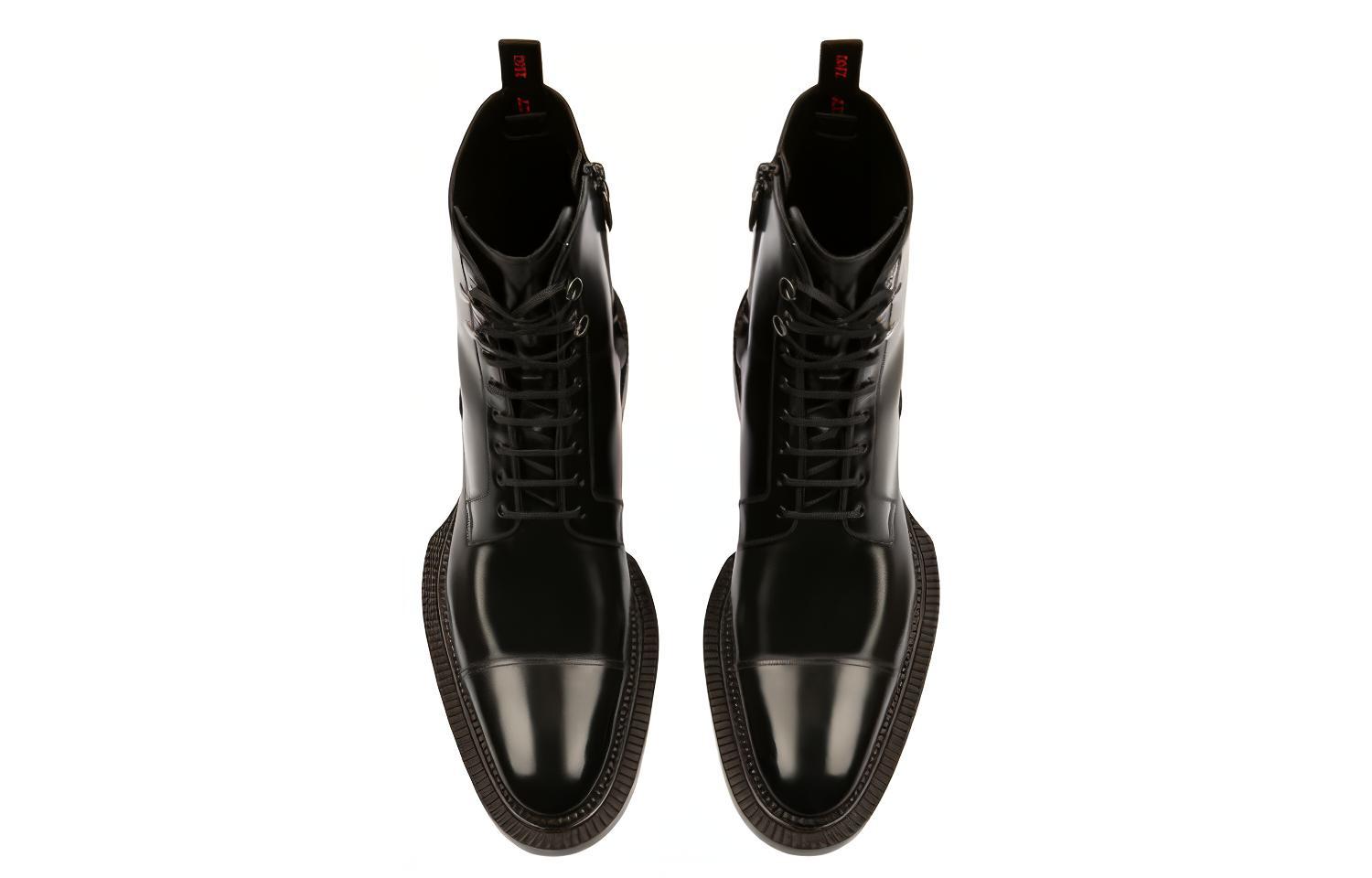 Lookbook BALLY巴利 Remo 皮革時尚短靴 黑色