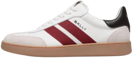 BALLY Retro Low-Top White Sneakers in Calf Leather for Men. 6312014 BALLY Retro Low-Top White Sneakers in Calf Leather for Men. 6312014