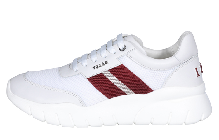 BALLY Running Shoes 'White Shock-Absorbing Elevated'