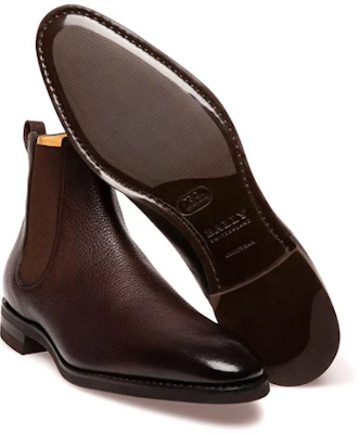 BALLY Sepatu Bot Kulit Coklat Scavone 6231277 Lookbook BALLY Sepatu Bot Kulit Coklat Scavone 6231277