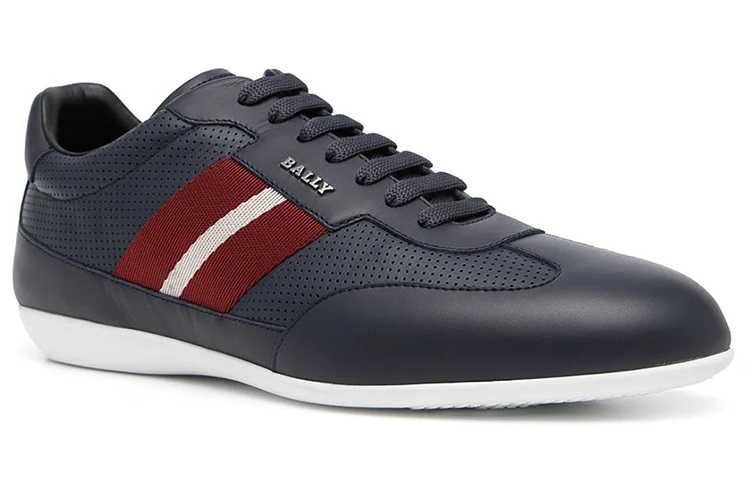BALLY Side Stripe Detail Sneaker 'Dark Blue' 圖 2
