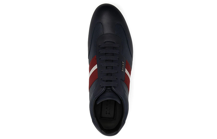 BALLY Side Stripe Detail Sneaker 'Dark Blue' 圖 4