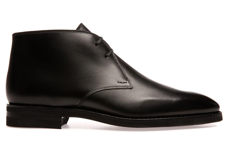 BALLY Skiligny 'Black Leather Desert Boot' 圖 2