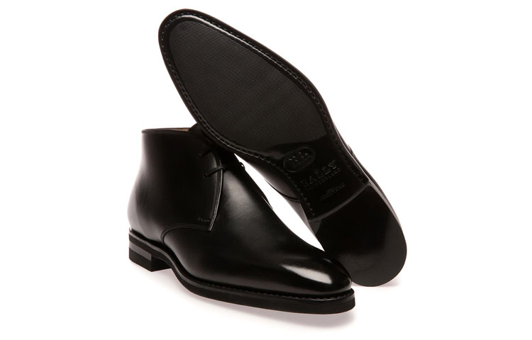 BALLY Skiligny 'Black Leather Desert Boot' 圖 3