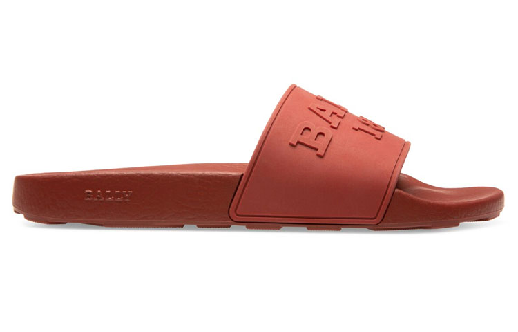 BALLY Slaim 'Red Rubber Slides' 圖 2