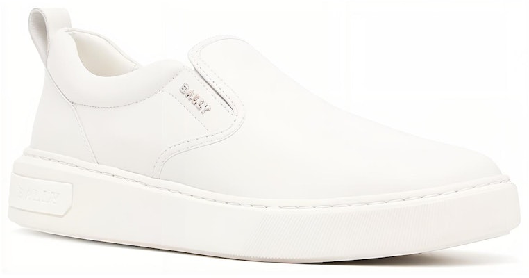 BALLY Slip-On Sneaker 'White Leather' 6237746 Lookbook BALLY Slip-On Sneaker 'White Leather' 6237746