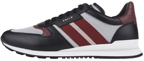 BALLY Sneaker 'Black Red Grey' 6300670 BALLY Sneaker 'Black Red Grey' 6300670