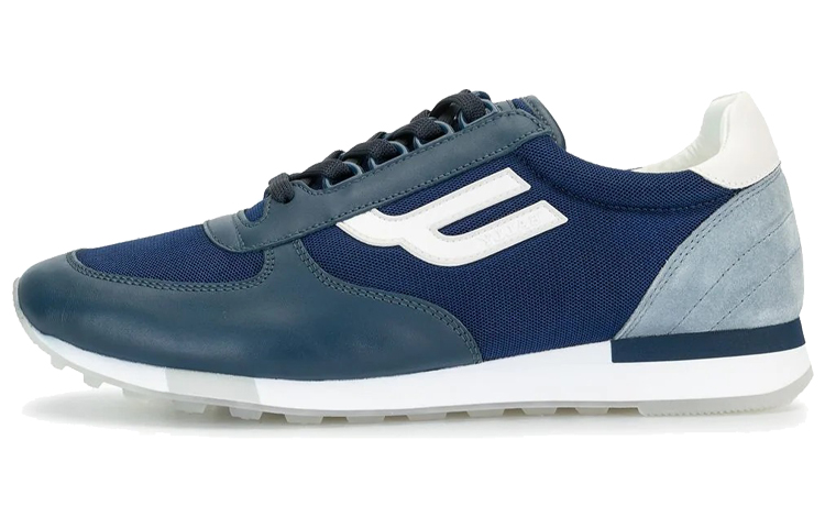 BALLY Sneaker 'Blue Leather Patchwork'