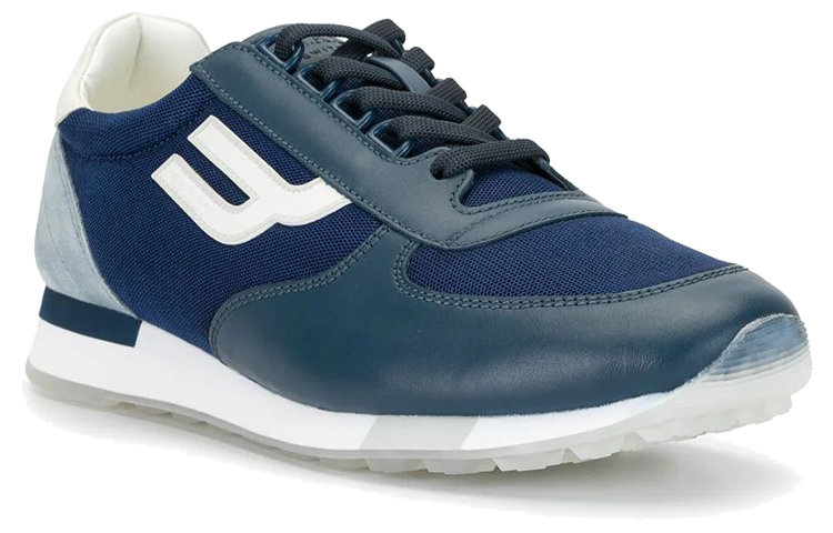 BALLY Sneaker 'Blue Leather Patchwork' 圖 2