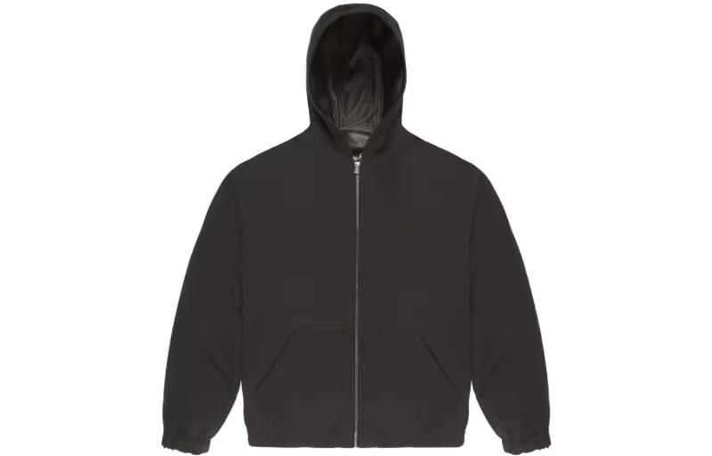 BALLY Solid Color Zip Jacket Black 6303887