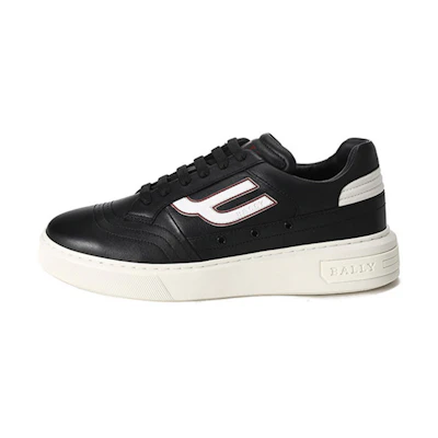 BALLY SS22 'Black and White Leather'
