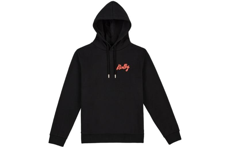 Order 발리 SS23 블랙 로고 프린트 드로스트링 후디. 6303078