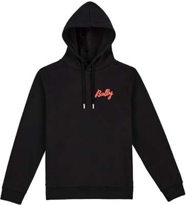 발리 SS23 블랙 로고 프린트 드로스트링 후디. 6303078 Order 발리 SS23 블랙 로고 프린트 드로스트링 후디. 6303078