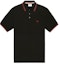Buy BALLY SS23 Baju Polo Lengan Pendek Jalur Hitam Bertrim. M5BA760F-7S372-F000