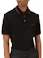 Purchase BALLY SS23 Baju Polo Lengan Pendek Jalur Hitam Bertrim. M5BA760F-7S372-F000