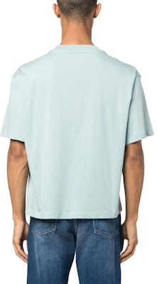 발리 SS23 블루 크루넥 티셔츠 레터 패치 디자인. 6302885 Shop 발리 SS23 블루 크루넥 티셔츠 레터 패치 디자인. 6302885