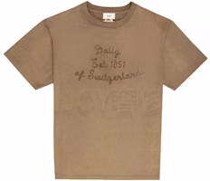 BALLY SS23 Brown Logo Crewneck Short Sleeve T-Shirt. 6300927 BALLY SS23 Brown Logo Crewneck Short Sleeve T-Shirt. 6300927