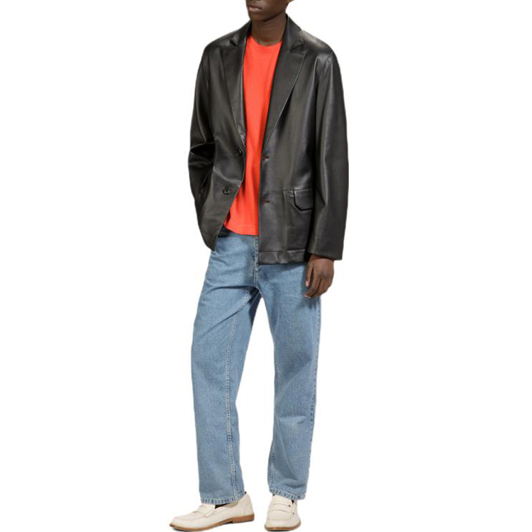 Purchase バリー SS23 リラックスストレートフィット ブルーデニムジーンズ カジュアルスタイル。 6303665