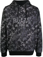 BALLY SS23 Black Camouflage Logo Print Crewneck Sweatshirt MJE00ACO112 BALLY SS23 Black Camouflage Logo Print Crewneck Sweatshirt MJE00ACO112