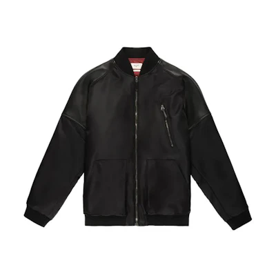 BALLY SS23 Black Solid Color Zip-Up Jacket 6302071