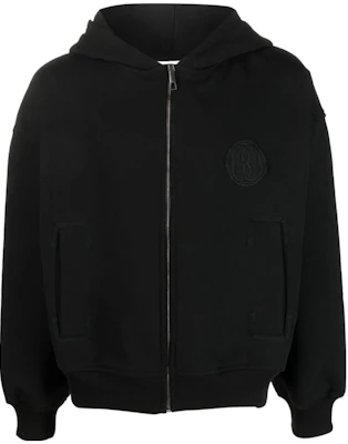 BALLY SS23 Black Unisex Zip-Up Hoodie Long Sleeve Sweatshirt MJE02HCO205 Buy BALLY SS23 Black Unisex Zip-Up Hoodie Long Sleeve Sweatshirt MJE02HCO205